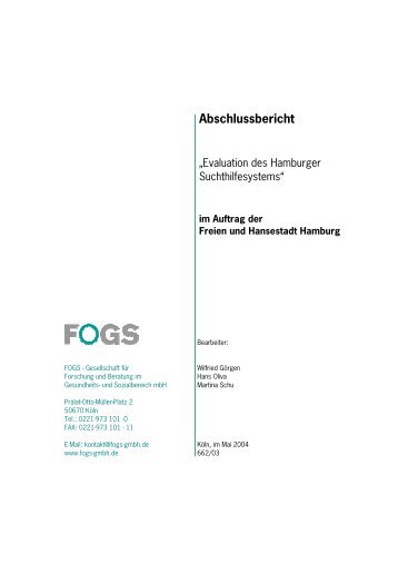 Abschlussbericht Evaluation (1826 KB) - FOGS GmbH