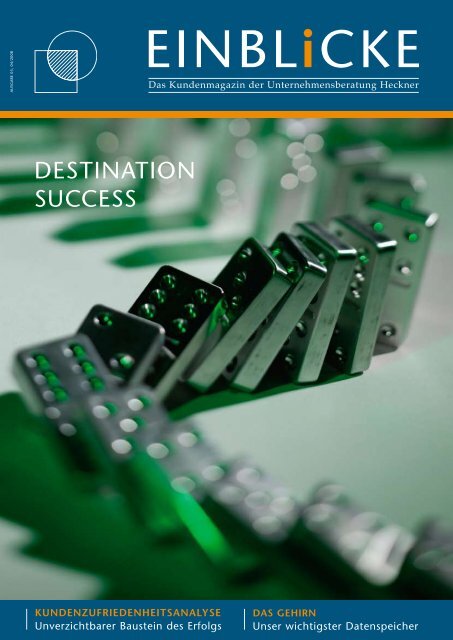 Destination Success als PDF lesen - Unternehmensberatung Heckner