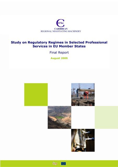 Study on Regulatory Regimes in Selected Professional Services in ...