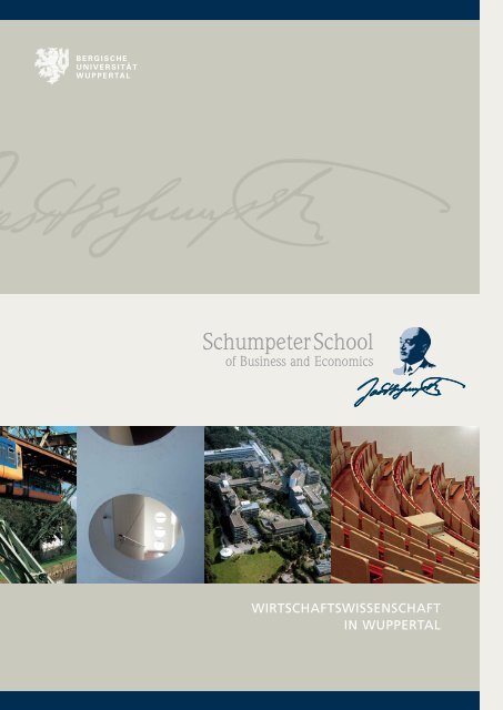 Schumpeter School Broschüre 2008 - Prof. Dr. Norbert Koubek ...