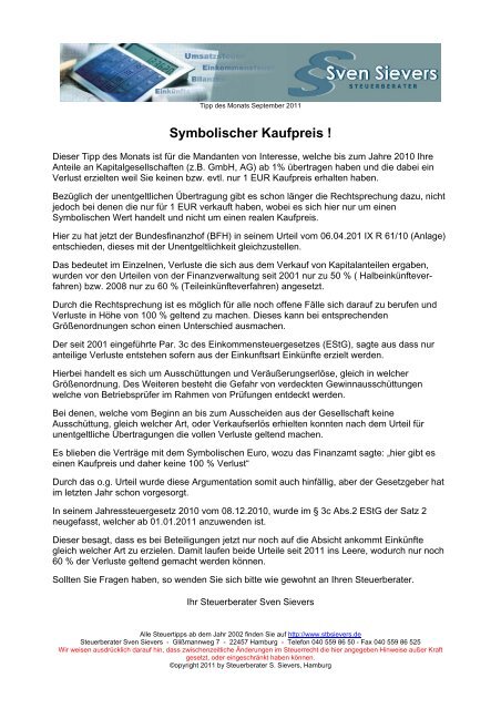 Symbolischer Kaufpreis 1 Euro Auto