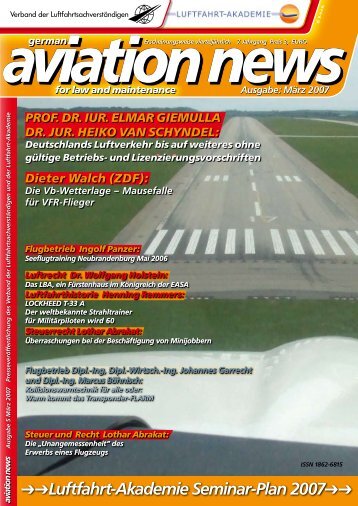 März 2007 - Verband der Luftfahrtsachverständigen