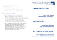 Oberhessenschau 2010 - entsteht eine neue Internetpräsenz www ...