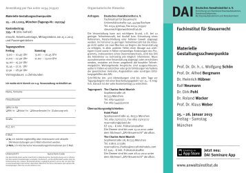 Materielle Gestaltungsschwerpunkte.pdf - Deutsches Anwaltsinstitut ...