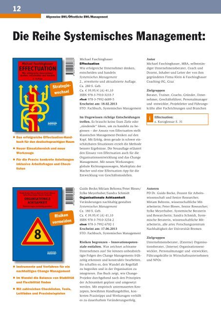 Schäffer-Poeschel Frühjahr 2013 - Fachbuch-Journal
