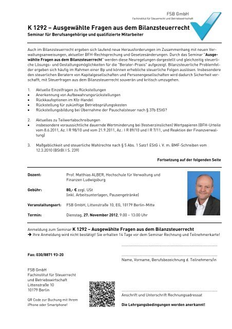 FSB GmbH - Steuerberaterverband Berlin-Brandenburg