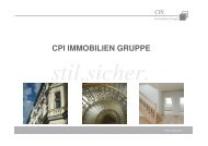 CPI IMMOBILIEN GRUPPE - FONDS professionell