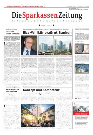 als PDF downloaden - Sparkassenzeitung