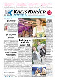 Ausgabe als PDF Download - Kreis Kurier