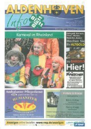 Ausgabe Februar 2011 / Nummer 2 / Woche 8 - Gemeinde ...