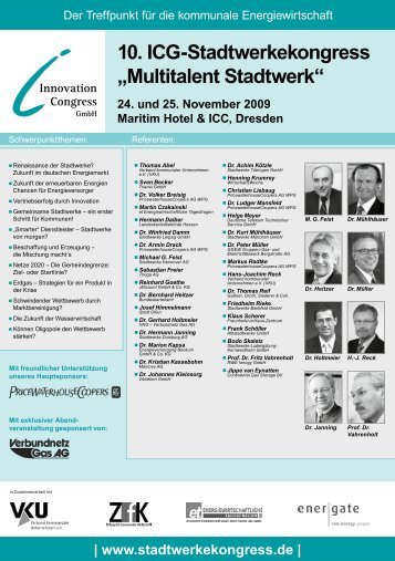 Programm - ICG Innovation Congress GmbH