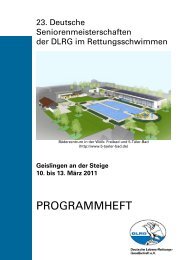 Programmheft als PDF - DLRG Ortsgruppe Geislingen