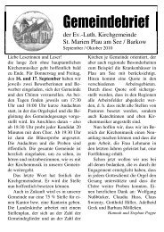 Gemeindebrief - Evangelisch-Lutherische Kirchgemeinde St. Marien ...