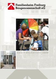 Familienheim Freiburg Baugenossenschaft eG