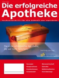 Ausgabe 03.2009 - Die erfolgreiche Apotheke