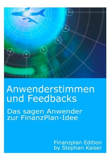 Anwenderstimmen und Feedbacks als PDF-Datei - Mein-finanzbrief.de