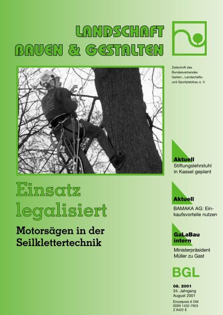 Aktuell Bundesverband Garten Landschafts