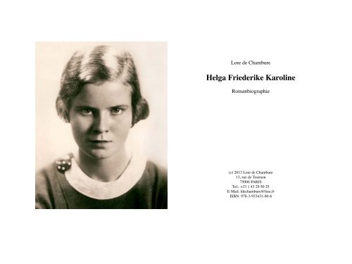 Das Buch (PDF) - Helga Friederike Karoline - Free
