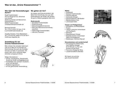 „Grünes Klassenzimmer Friedrichshafen“