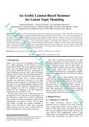 An Arabic Lemma-Based Stemmer for Latent Topic Modeling