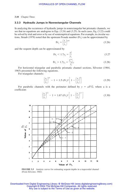 chapter 3 hydraulics of open channel flow