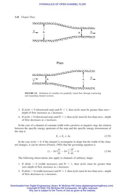chapter 3 hydraulics of open channel flow