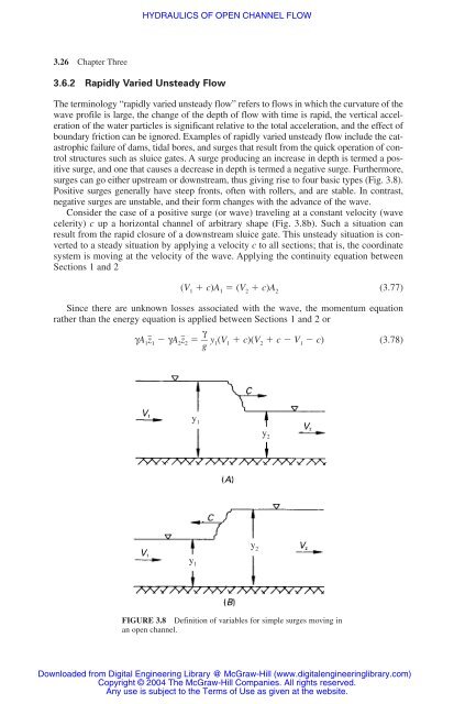 chapter 3 hydraulics of open channel flow