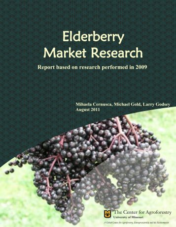 Elderberry Market Research - University of Missouri Center for ...