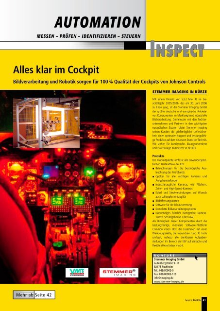 klar im Cockpit - GIT Verlag