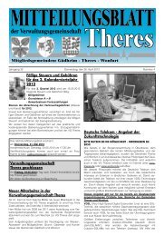 Mitteilungsblatt April 2012 - Theres