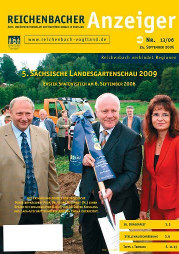 5. Sächsische Landesgartenschau 2009 - Reichenbach