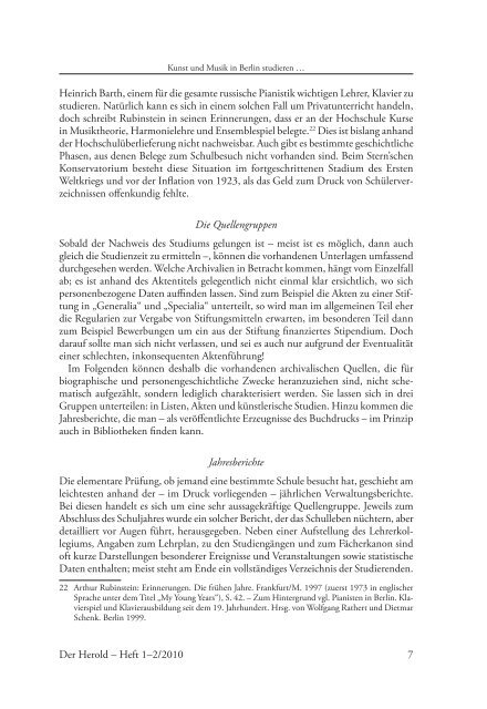 Personengeschichtliche Quellen im UdK-Archiv (PDF: 1.2 MB