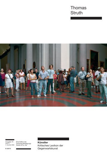 Thomas Struth - Zeit Kunstverlag