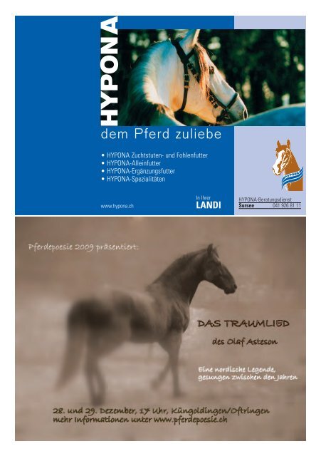 Programm (pdf) - Tanzende Pferde