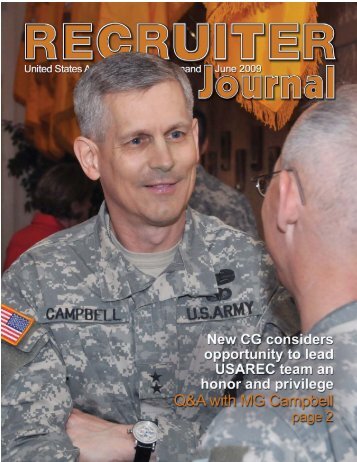 June RJ 09 - USAREC - U.S. Army