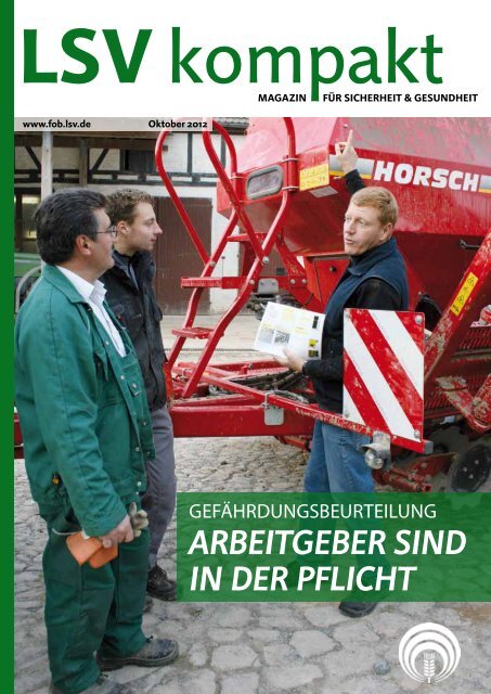 LSV kompakt Oktober 2012 - Landwirtschaftliche Sozialversicherung