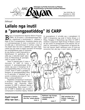 Iloko - The Philippine Revolution Web Central