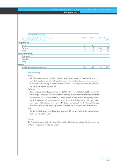 Geschäftsbericht und Rechnung 2008 - Regierungsrat - Kanton Zürich