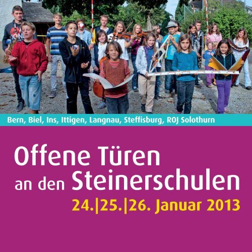 Programm in Bern, Ittigen, Langnau - Steinerschulen Region Bern