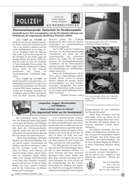 Ausgabe Jänner-Feber 2007 (0 bytes) - Attnang-Puchheim - Land ...