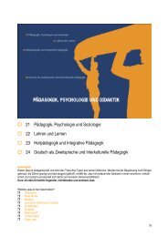 20 Pädagogik Psychologie Didaktik - PHZ Zug