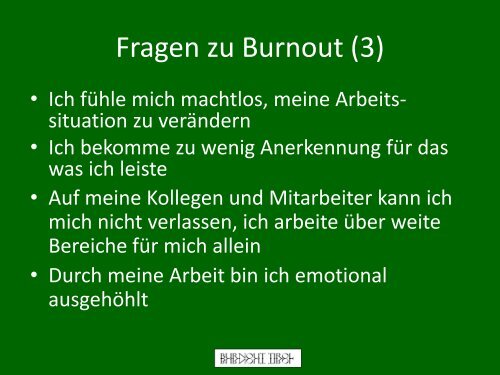 Die Burnout-Falle - Burnout und Achtsamkeit