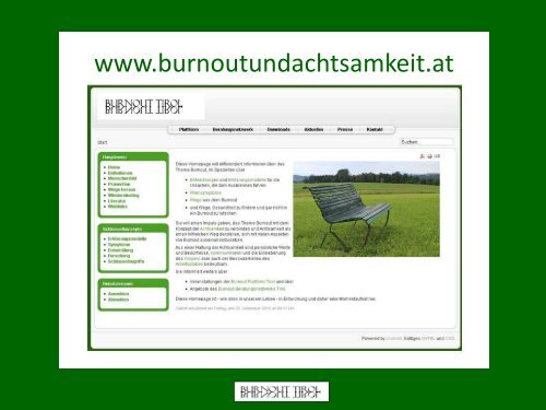 Die Burnout-Falle - Burnout und Achtsamkeit