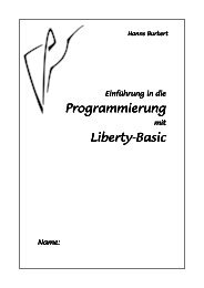 Anleitung Programmieren (pdf) - Rudolf-Steiner-Schule Gröbenzell