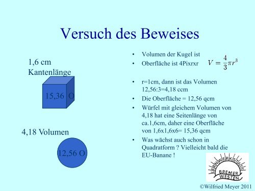 Seifenblasen - SINUS an Grundschulen