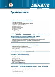 Sportabzeichen - Schulsport Kärnten