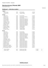 Nachwuchscup 2.Runde 2009 - SV Donau Chemie St.Veit an der Glan