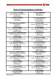 Ärzte mit Schmerzdiplom in Kärnten (PDF)