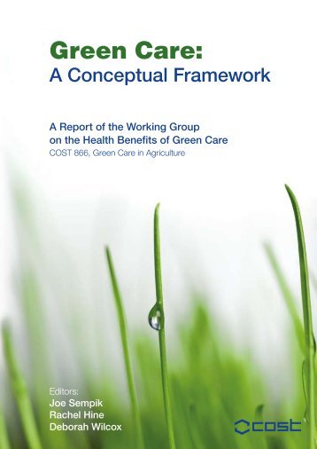 Green Care: A Conceptual Framework - UMB