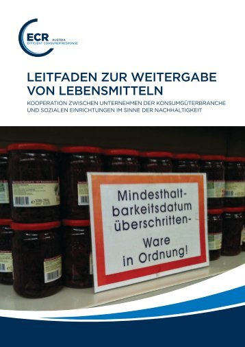 leitfaden zur weitergabe von lebensmitteln - SOMA Sozialmarkt